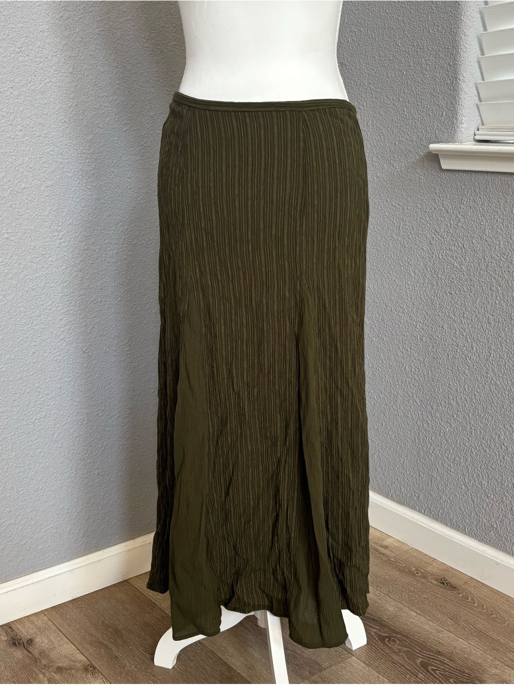 Olive Green Women's Maxi Skirt